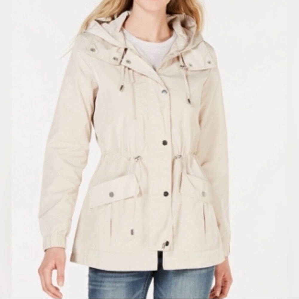 Maralyn & Me Women's Light Tan Utility Jacket